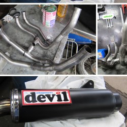 La ligne DEVIL de 1100 GSXR est prête à remonter