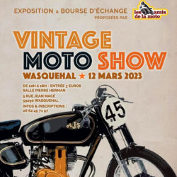 VINTAGE MOTO SHOW – WASQUEHAL (59)